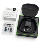 Xbox Elite Series 2 controller with GuliKit TMR Hall Effect joysticks installed — components view