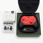 Xbox Elite Series 2 controller with GuliKit TMR Hall Effect joysticks installed — close-up detail