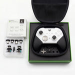 Xbox Elite Series 2 controller with GuliKit TMR Hall Effect joysticks installed — back view