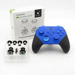 Xbox Elite Series 2 controller with GuliKit TMR Hall Effect joysticks installed — packaging view