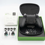 Xbox Elite Series 2 controller with GuliKit TMR Hall Effect joysticks installed — back view