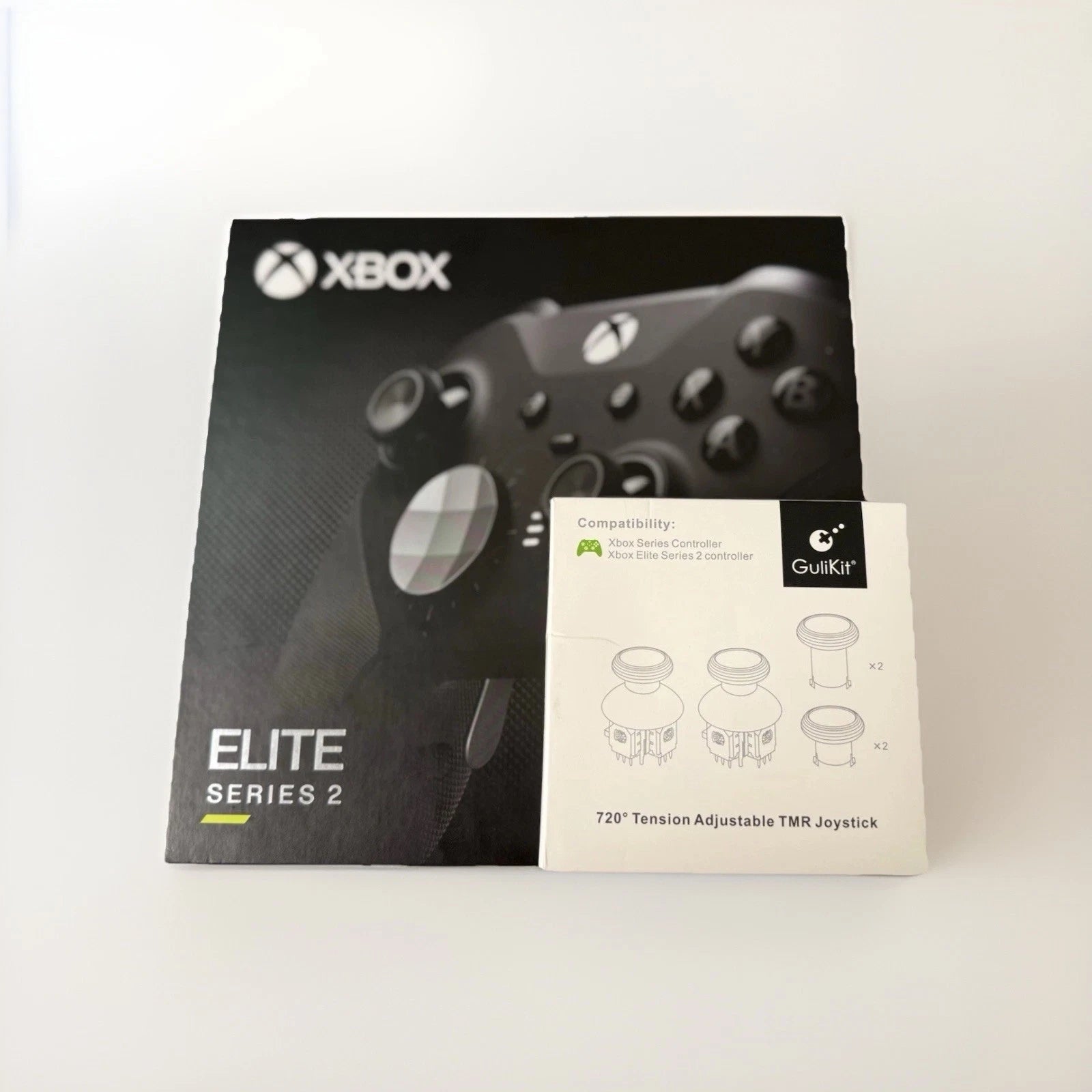 Xbox Elite Series 2 Controller w/ GuliKit TMR Hall Effect Sticks Anti-Drift Test