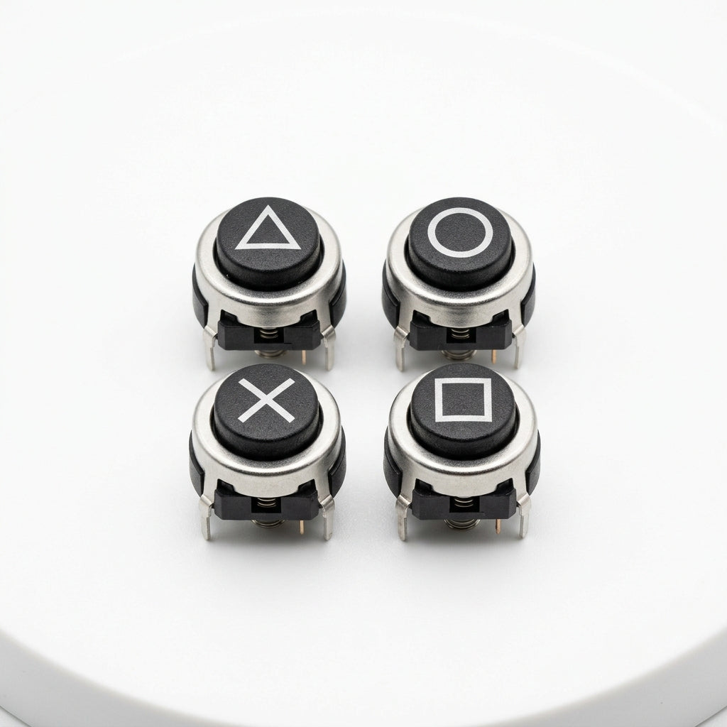 Mouse-click tactile face buttons